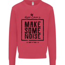 Keep Calm & Make Some Noise Rock n Roll Mens Sweatshirt Jumper Heliconia