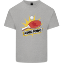 King Ping Pong Table Tennis Funny Kids T-Shirt Childrens Sports Grey