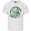 King of Shenanigans Funny St Patricks Day Beer Mens Cotton T-Shirt Tee Top White