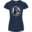 Knights Templar St Georges Fathers Day Womens Petite Cut T-Shirt