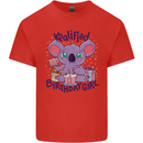 Koalified Birthday Girl 3rd 4th 5th 6th 7th 8th 9th Mens Cotton T-Shirt Tee Top Red
