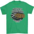 Krugers Barber Shop Funny Halloween Mens T-Shirt 100% Cotton Irish Green
