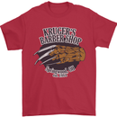 Krugers Barber Shop Funny Halloween Mens T-Shirt 100% Cotton Red