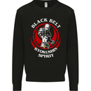 Kyokushin Spirit Karate Martial Arts MMA Mens Sweatshirt Jumper Black
