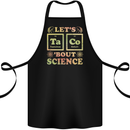 Let's Taco Bout Science Periodic Table Funny Cotton Apron 100% Organic Black