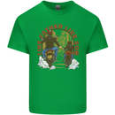 Like Father Son Biker Motorcycle Motorbike Kids T-Shirt Childrens Irish Green