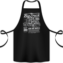 Lorry Driver HGV Big Truck Cotton Apron 100% Organic Black