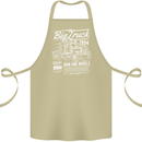 Lorry Driver HGV Big Truck Cotton Apron 100% Organic Khaki