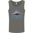 Love Grows Like Mushrooms Foraging Mycology Mens Vest Tank Top Charcoal