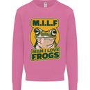 MILF Man I Love Frogs Mens Sweatshirt Jumper Azalea