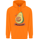 Mamacado New Baby Pregnancy Pregnant Childrens Kids Hoodie Orange
