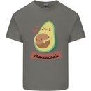 Mamacado New Baby Pregnancy Pregnant Kids T-Shirt Childrens Charcoal