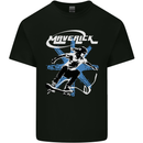 Maverick Skateboarder Skateboard Kids T-Shirt Childrens Black