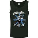 Maverick Skateboarder Skateboard Mens Vest Tank Top Black