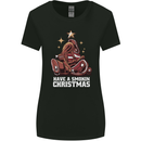 Meat Christmas Tree Funny Xmas Dinner BBQ Womens Wider Cut T-Shirt Black