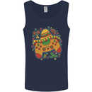 Mexican Joypad Gaming Video Games Joystick Mens Vest Tank Top Navy Blue