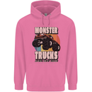Monster Trucks are My Jam Funny Childrens Kids Hoodie Azalea