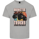 Monster Trucks are My Jam Funny Mens Cotton T-Shirt Tee Top Sports Grey