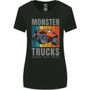 Monster Trucks are My Jam Womens Wider Cut T-Shirt Black