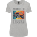 Monster Trucks are My Jam Womens Wider Cut T-Shirt Sports Grey