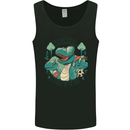 Motherhood Funny Dinosaur Mothers Day Mens Vest Tank Top Black