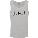 Motocross ECG MotoX Dirt Bike Mens Vest Tank Top Sports Grey