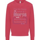 Mum and a Nurse Funny Mothers Day Gift Kids Sweatshirt Jumper Heliconia