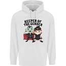 New Baby Gender Witch or Vampire Pregnancy Childrens Kids Hoodie White