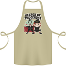 New Baby Gender Witch or Vampire Pregnancy Cotton Apron 100% Organic Khaki