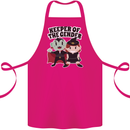 New Baby Gender Witch or Vampire Pregnancy Cotton Apron 100% Organic Pink