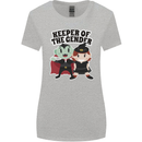 New Baby Gender Witch or Vampire Pregnancy Womens Wider Cut T-Shirt Sports Grey