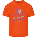 No Matter the Gender New Baby Pregnancy Pregnant Kids T-Shirt Childrens Orange