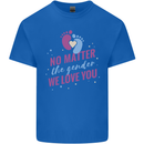 No Matter the Gender New Baby Pregnancy Pregnant Kids T-Shirt Childrens Royal Blue