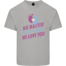 No Matter the Gender New Baby Pregnancy Pregnant Kids T-Shirt Childrens Sports Grey