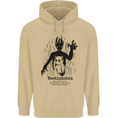 Noctiphobia Phobia of Night Halloween Mens 80% Cotton Hoodie Sand