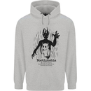 Noctiphobia Phobia of Night Halloween Mens 80% Cotton Hoodie Sports Grey