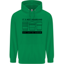 Not Hoarding Photography Photographer Camera Mens 80% Cotton Hoodie Irish Green