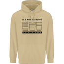 Not Hoarding Photography Photographer Camera Mens 80% Cotton Hoodie Sand