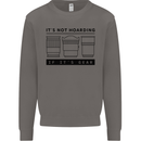 Not Hoarding Photography Photographer Camera Mens Sweatshirt Jumper Charcoal