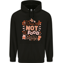 Not a Food Belly New Baby Pregnancy Pregnant Childrens Kids Hoodie Black