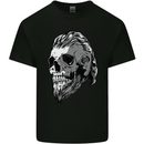 Odin Viking Skull Skull Mens Cotton T-Shirt Tee Top Black