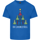 Oh Chemistry Funny Christmas Science Xmas Kids T-Shirt Childrens Royal Blue