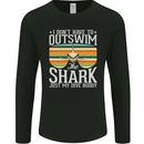 Outswim My Scuba Diving Buddy Funny Diver Mens Long Sleeve T-Shirt Black