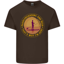 Paddle Boarding & Beer Funny Paddleboard Alcohol Mens Cotton T-Shirt Tee Top Dark Chocolate