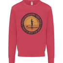 Paddleboarding & Beer Funny Paddleboard Kids Sweatshirt Jumper Heliconia
