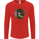 Pakistan Bodybuilding Gym Training Pakistani Mens Long Sleeve T-Shirt Red