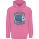 Photography Funny Fisheye Lens Photographer Childrens Kids Hoodie Azalea