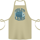 Photography Funny Fisheye Lens Photographer Cotton Apron 100% Organic Khaki