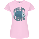 Photography Funny Fisheye Lens Photographer Womens Petite Cut T-Shirt Light Pink
