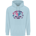 Pink or Blue New Baby Pregnancy Pregnant Childrens Kids Hoodie Light Blue